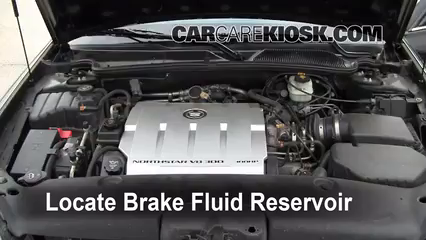 2004 Cadillac DeVille DTS 4.6L V8 Brake Fluid Check Fluid Level